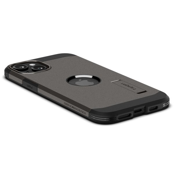 Spigen iPhone 15 Plus Cover Tough Armor MagFit Gunmetal