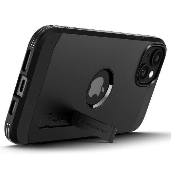 Spigen iPhone 15 Plus Cover Tough Armor MagFit Sort
