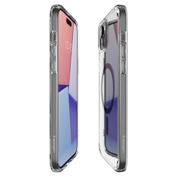 Spigen iPhone 15 Plus Cover Ultra Hybrid MagFit Sort