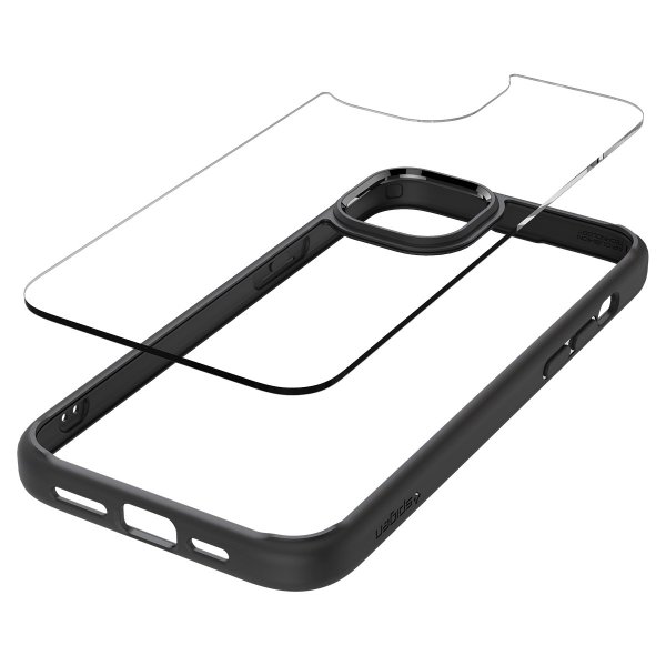 Spigen iPhone 15 Plus Cover Ultra Hybrid Mat Sort