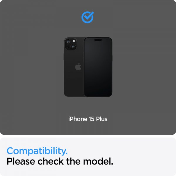 Spigen iPhone 15 Plus Skærmbeskyttelse GLAS.tR ALIGNmaster 2-pak