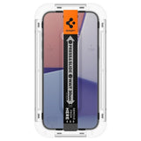 Spigen iPhone 15 Plus/iPhone 16 Plus Skærmbeskytter GLAS.tR EZ Fit 2-pak