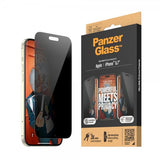 PanzerGlass iPhone 15 Plus Skærmbeskyttelse Ultra-Wide Fit Privacy EasyAligner
