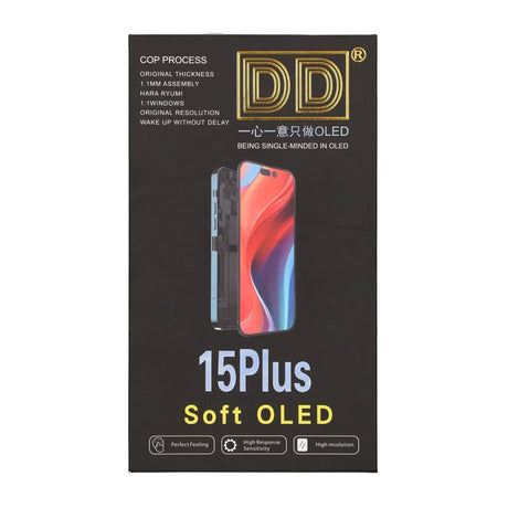 iPhone 15 Plus Soft OLED-skærm Premium – DD