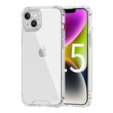 iPhone 15 Plus Cover Stødsikkert Transparent