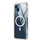 Rvelon iPhone 15 Plus Cover TPU MagSafe Transparent
