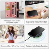 CaseMe iPhone 15 Pro Cover 008 Series Aftageligt Cover Rosa