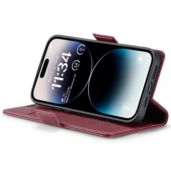 CaseMe iPhone 15 Pro Cover 023-serie Rød