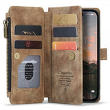 CaseMe iPhone 15 Pro Cover C30-serien Brun