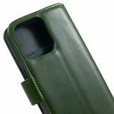 Nordic Covers iPhone 15 Pro Cover Essential Læder Juniper Green