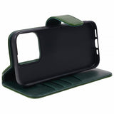 Nordic Covers iPhone 15 Pro Cover Essential Læder Juniper Green