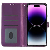 iPhone 15 Pro Cover Glitter Lilla
