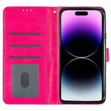 iPhone 15 Pro Cover Glitter Magenta