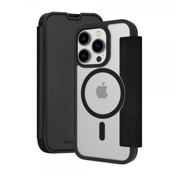 dbramante1928 iPhone 15 Pro Cover Helsinki MagSafe Klar/Sort