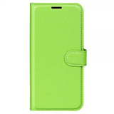 iPhone 15 Pro Cover Litchi Grøn