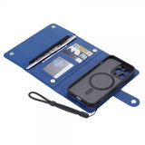 VILI iPhone 15 Pro Cover med Aftageligt Cover GHB Series MagSafe Blå