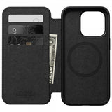 Nomad iPhone 15 Pro Cover Modern Læder Folio Horween Rustic Brown