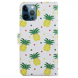 iPhone 15 Pro Cover Motiv Ananas
