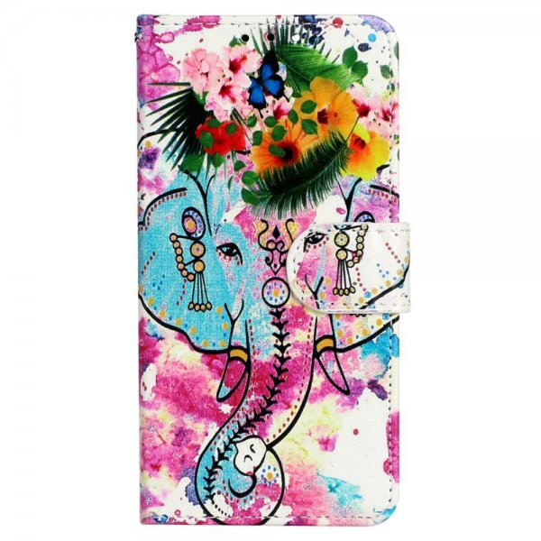 iPhone 15 Pro Cover Motiv Elefantmønster
