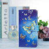 iPhone 15 Pro Cover Motiv Gylden Sommerfugl