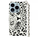 iPhone 15 Pro Cover Motiv Leopard