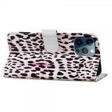 iPhone 15 Pro Cover Motiv Leopardmønster