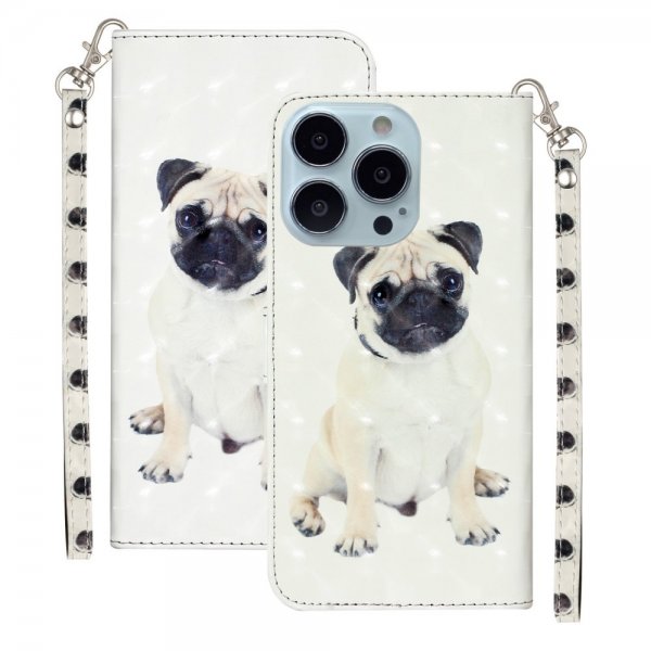 iPhone 15 Pro Cover Motiv Mops