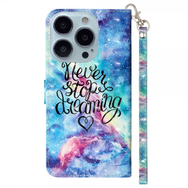 iPhone 15 Pro Cover Motiv Never Stop Dreaming