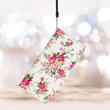 iPhone 15 Pro Cover Motiv Røde Blomster