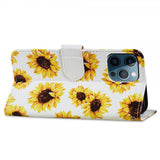 iPhone 15 Pro Cover Motiv Solsikker
