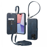 Spigen iPhone 15 Pro Cover Wallet S Pro Navy