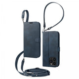 Spigen iPhone 15 Pro Cover Wallet S Pro Navy