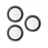 PanzerGlass iPhone 15 Pro/iPhone 15 Pro Max Kamerabeskyttelse Hoops Sort