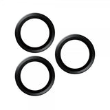 PanzerGlass iPhone 15 Pro/iPhone 15 Pro Max Kamera Beskyttelse Hoops Black Titanium