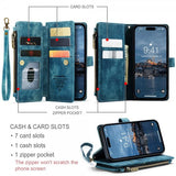 CaseMe iPhone 15 Pro Max Cover C30 Series Petroleum