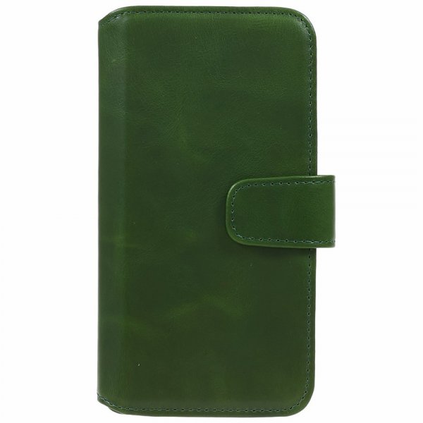 Nordic Covers iPhone 15 Pro Max Etui Essential Læder Juniper Green