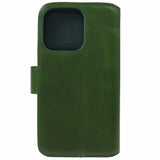 Nordic Covers iPhone 15 Pro Max Etui Essential Læder Juniper Green