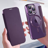 iPhone 15 Pro Max Cover MagSafe Lilla
