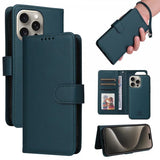 Betopnice iPhone 15 Pro Max Etui med Aftageligt Cover 005 Blå