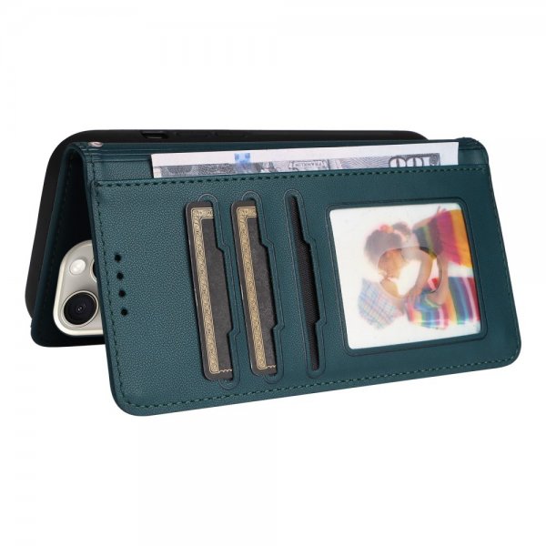 Betopnice iPhone 15 Pro Max Etui med Aftageligt Cover 005 Blå