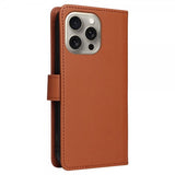Betopnice iPhone 15 Pro Max Cover med Aftageligt Etui 005 Brun