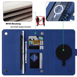 VILI iPhone 15 Pro Max Cover med Aftageligt Cover GHB Series MagSafe Blå