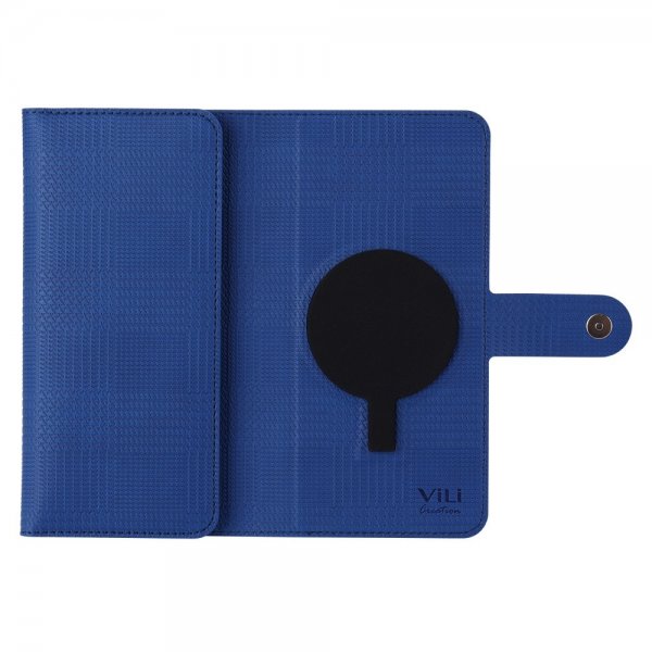 VILI iPhone 15 Pro Max Cover med Aftageligt Cover GHB Series MagSafe Blå