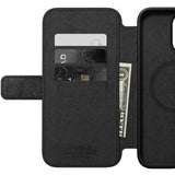Nomad iPhone 15 Pro Max Cover Modern Leather Folio Horween Rustic Brown