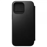 Nomad iPhone 15 Pro Max Cover Modern Læder Folio Sort