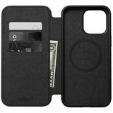Nomad iPhone 15 Pro Max Cover Modern Læder Folio Sort