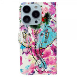 iPhone 15 Pro Max Cover Motiv Elefantmønster