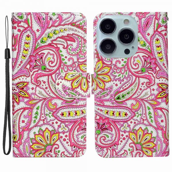 iPhone 15 Pro Max Cover Mønster Paisleymønster