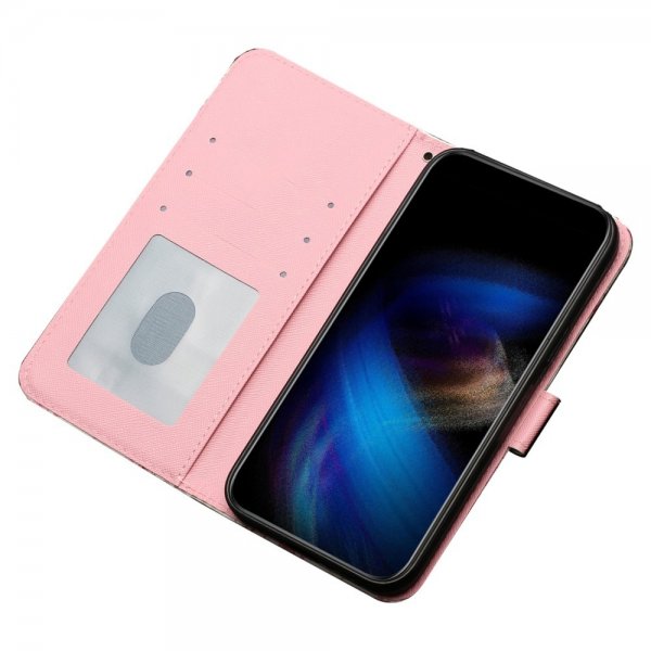 iPhone 15 Pro Max Cover Motiv Lyserøde Bamser