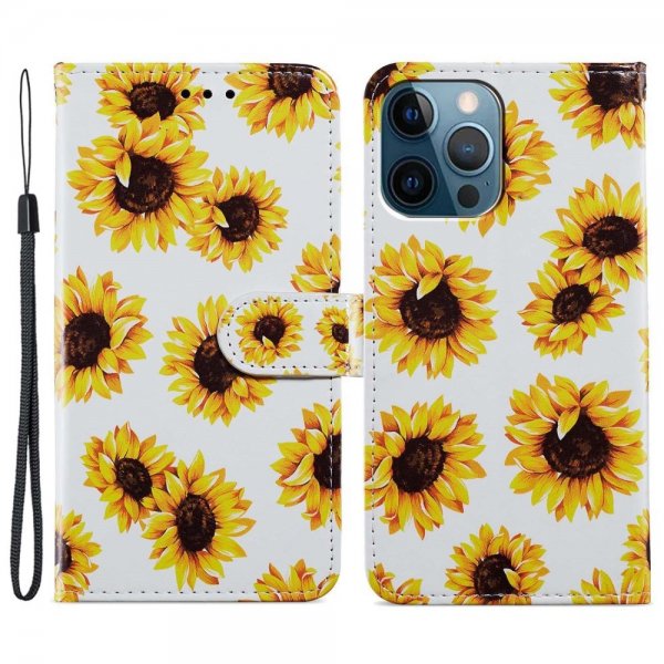 iPhone 15 Pro Max Cover Motiv Solsikker